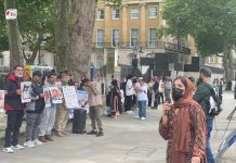 London: Protest Marks 4th Anniversary of Baloch Businessman’s Disappearance