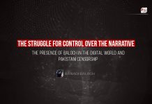 The Struggle for Control Over the Narrative: The Presence of Baloch in the Digital World and Pakistani Censorship