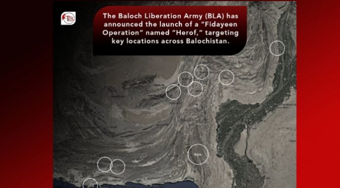 BLA’s “Operation Herof”: Over 100 Military Personnel Killed; BLA Claims Control Over Bela Camp
