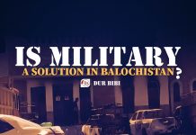 Is the Military a Solution in Balochistan?