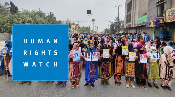 Human Rights Watch Calls for Restraint and Release of Protesters in Balochistan