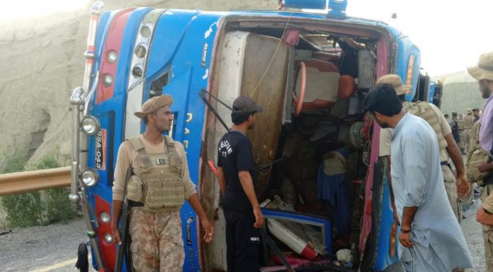 Ormara: 14 Pakistani Soldiers Injured in Bus Accident