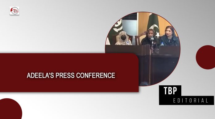 Adeela’s Press Conference: TBP Editorial