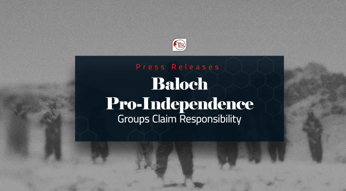 Baloch Armed Groups Claim Attacks in Naseerabad, Kachhi and Kalat