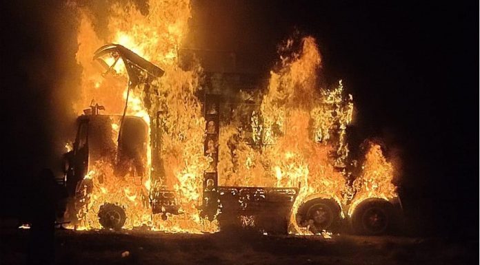Noshki: Armed Attack on Trucks Transporting Minerals