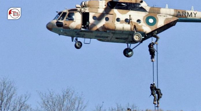 Military Operation Underway in Kalat, Commandos Deployed by Helicopter