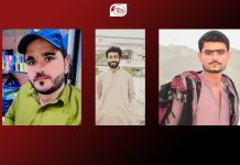 Three Young Men ‘Forcibly Disappeared’ from Balochistan’s Turbat