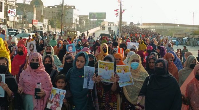 In Pictures: BYC’s Protest Against Enforced Disappearances in Quetta