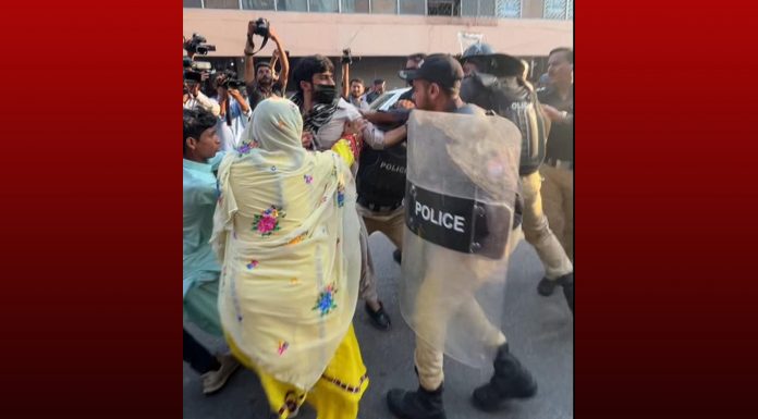Karachi Police Crack Down on Baloch Protesters, Multiple Arrests Reported