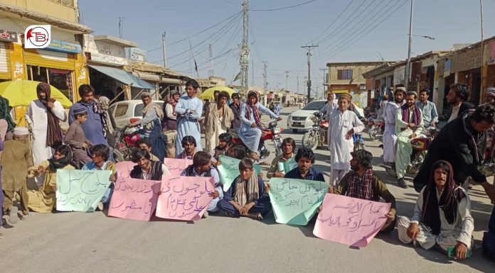Chagai: Third Protest Organized by BYC Against Enforced Disappearances