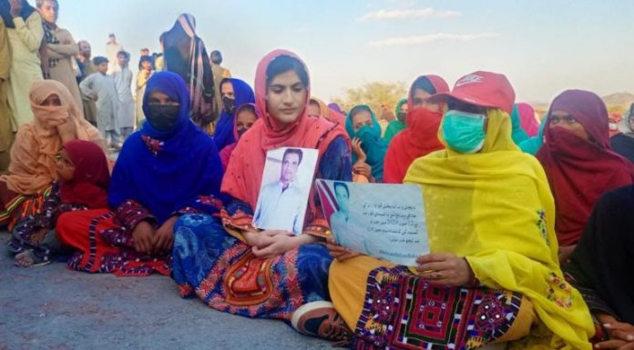 Protest for Recovery of Missing Person in Awaran Enters Eighth Day