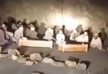 Khyber: Families Protest Along With the Bodies of Children Killed in Mortar Attack