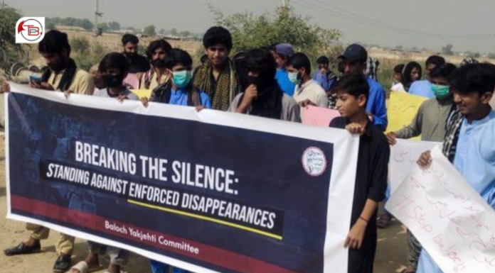 Nasirabad: Protest Against Enforced Disappearances Dispersed Violently by the Police