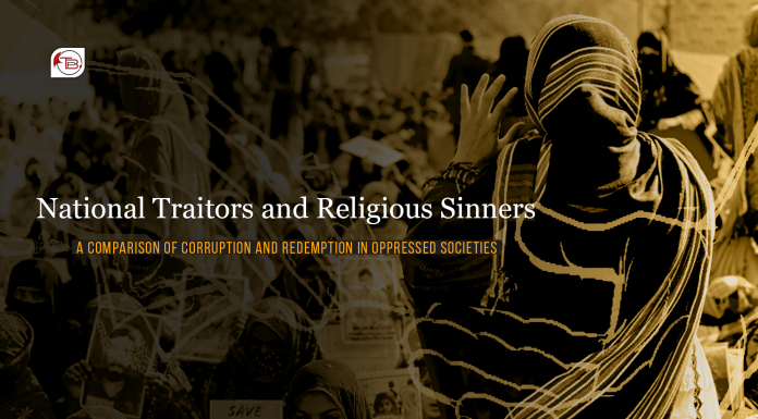 National Traitors and Religious Sinners: A Comparison of Corruption and Redemption in Oppressed Societies