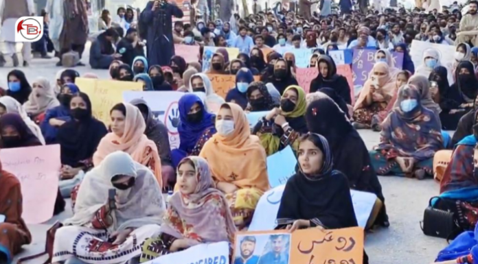 Quetta: Baloch Students Protest as Suhail and Faseeh Remain Missing for Three Years