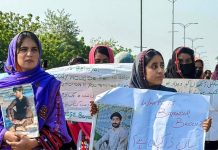 Uthal: Students Continue Protest Against the Enforced Disappearance of Bayandur Baloch