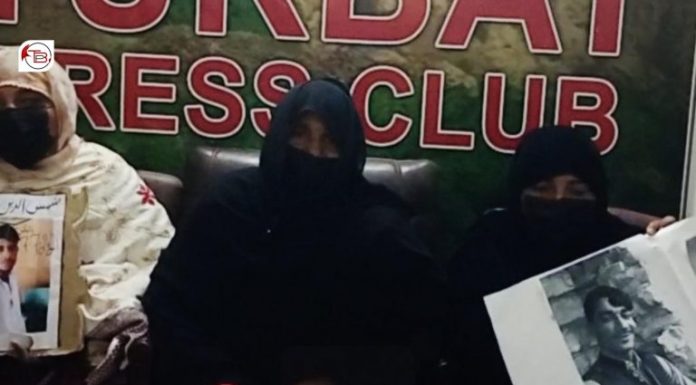 Families of Missing Persons in Turbat Issue Ultimatum for Safe Release