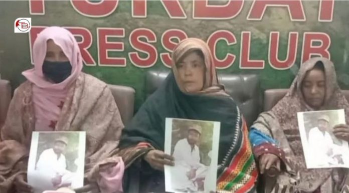 Family of Missing Kech Laborer Demands Justice, Protests Against Forced Disappearance