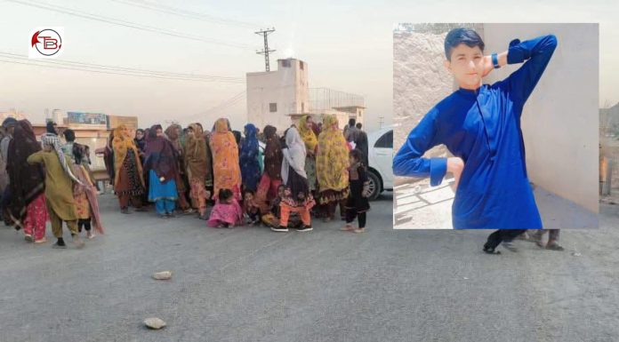 Teenager ‘Forcibly Disappeared’ in Khuzdar, Family and Locals Protest