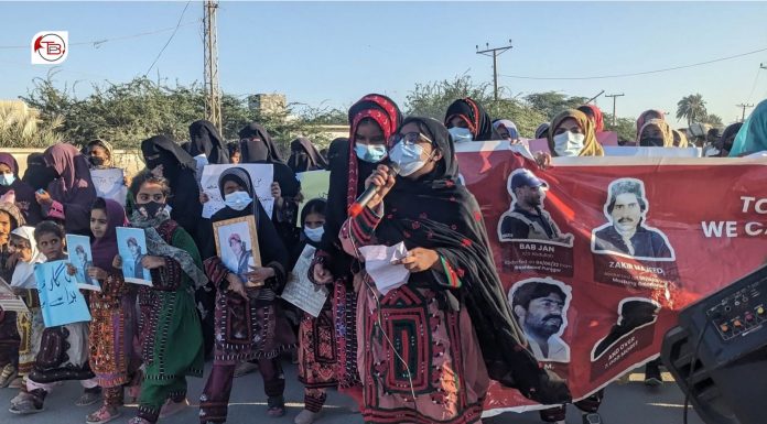 Protests in Pasni and Gwadar Against Enforced Disappearances, Demanding Recovery