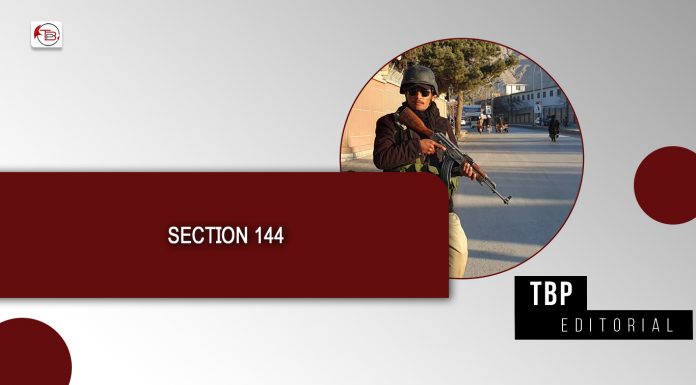 Section 144 — TBP Editorial