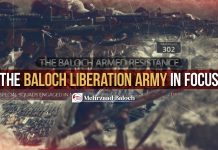 The Baloch Armed Resistance: The Baloch Liberation Army in Focus