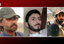 Four Individuals ‘Forcibly Disappeared’ from Mashkay, Quetta, and Barkhan