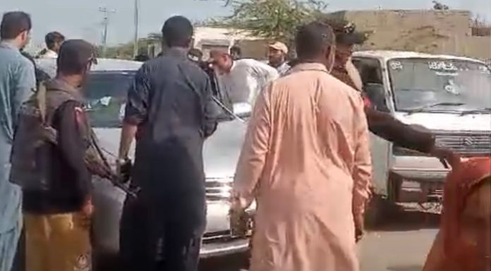 Pasni: Forcibly Disappeared Youth’s Family Blocks Highway, Accuses Forces of ‘Physical Assault’