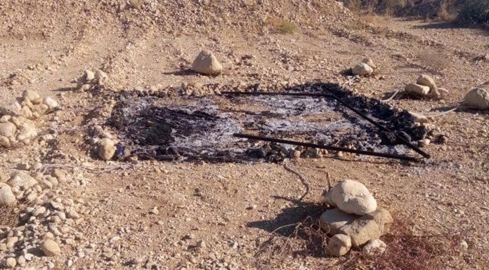 Armed Men Set Levies Post on Fire in Kohlu