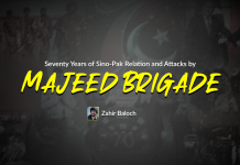 Seventy Years of Sino-Pak Relation and Attacks by Majeed Brigade — Zahir Baloch