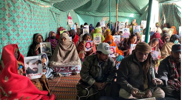 Surab Sit-In Enters Fourth Day as Families of Missing Persons Demand Justice