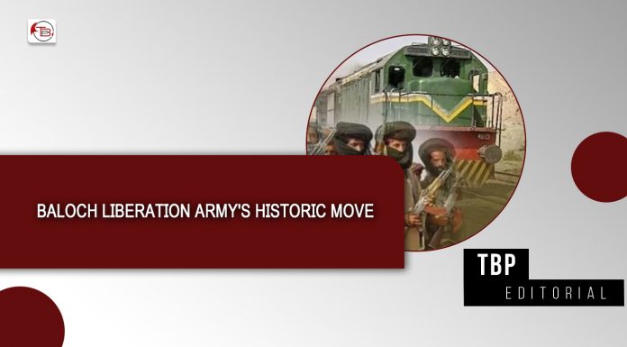 Baloch Liberation Army’s Historic Move – TBP Editorial