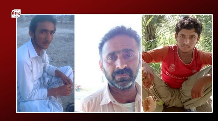Four People Reported Missing in Kech, Allegedly Detained by Pakistani Forces