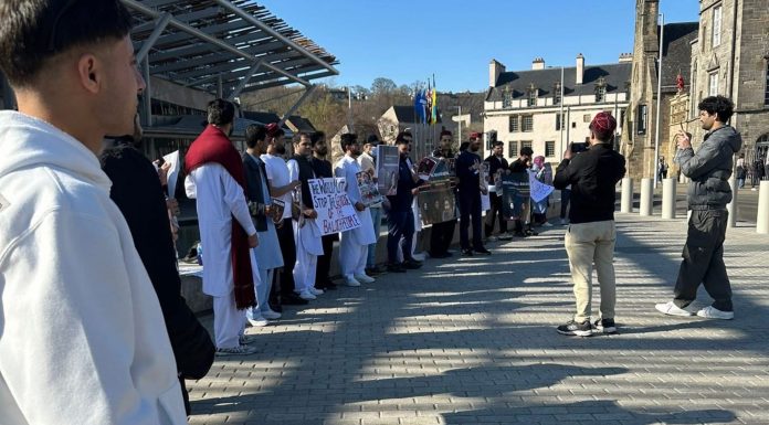 Scotland-Based Baloch Community Protests Crackdown on BYC