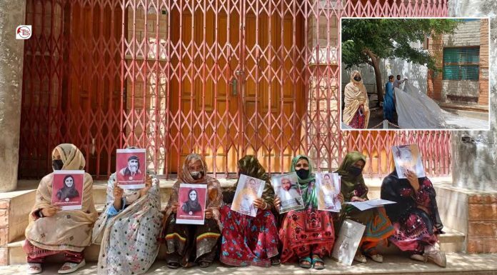 Families of Baloch Political Prisoners Set Up Protest Camp in Quetta