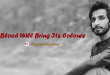 Blood Will Bring Its Colours — Maryam Mohammad