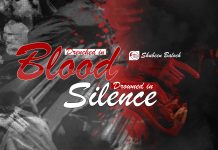 Drenched in Blood, Drowned in Silence — Shubeen Baloch