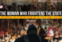 The Woman Who Frightens the State: A Philosophical Reflection on Fascism and the Fear of Female Resistance