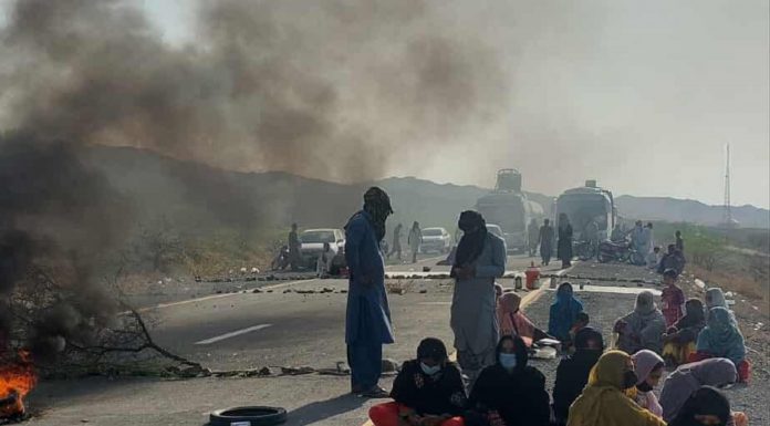 Turbat: Sit-in Over Withheld Bodies Blocks CPEC Highway for Second Day