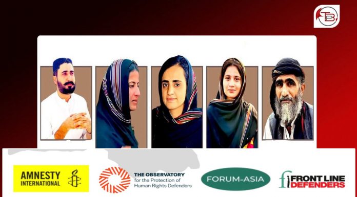 Global Rights Groups Urge Pakistan to End Crackdown on Baloch Activists