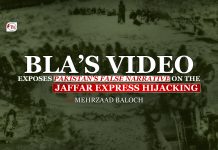 BLA’s Video Exposes Pakistan’s False Narrative on the Jaffar Express Hijacking — Mehrzaad Baloch
