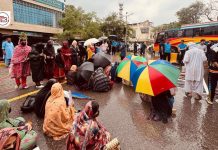 Islamabad: Baloch Families Continue Protest for Sixth Day Despite Crackdown and Heavy Rain