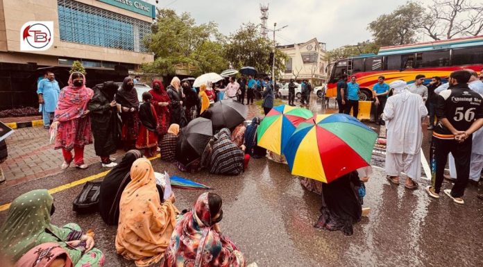 Islamabad: Baloch Families Continue Protest for Sixth Day Despite Crackdown and Heavy Rain