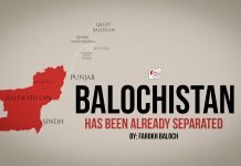 Balochistan Has Already Been Separated — Farokh Baloch