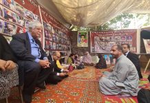 HRCP Delegation Visits Camp of Families of the Forcibly Disappeared in Quetta