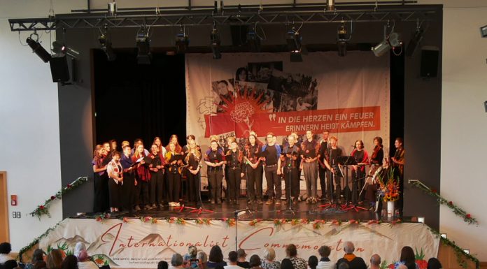 Second Commemoration for Internationalists of the Kurdish Revolution Held in Frankfurt