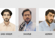 Three Enforced Disappearances Reported in Karachi and Kech