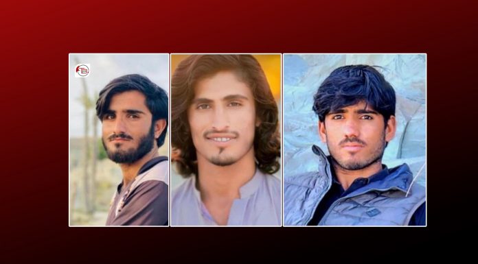 Buleda: 3 Students Allegedly Subjected to Enforced Disappearance by Pakistani Forces