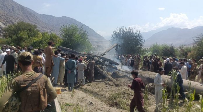 Five Army Personnel Killed in Helicopter Crash in Gilgit-Baltistan