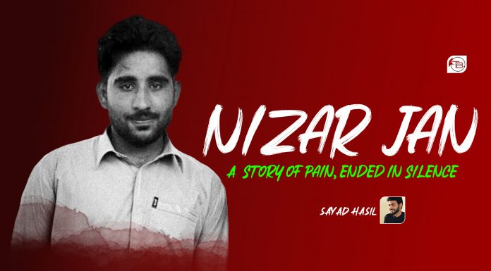 Nizar Jan, A Story of Pain Ended in Silence — Sayad Hasil